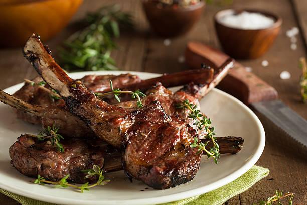 Ginger Rosemary Lamb Chops