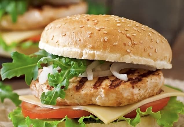 Grilled Chicken Burger