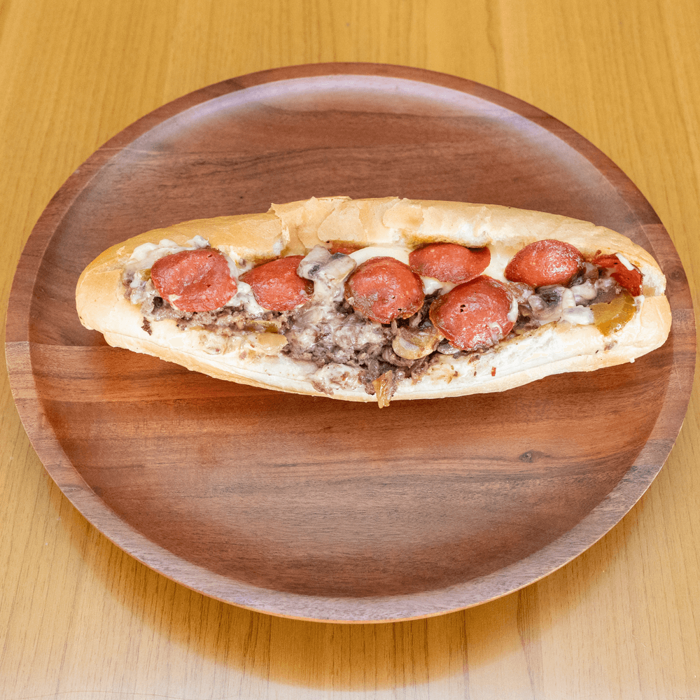 Garlic Cheesesteak Bomb