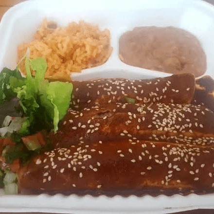 Mole Enchiladas Platillos