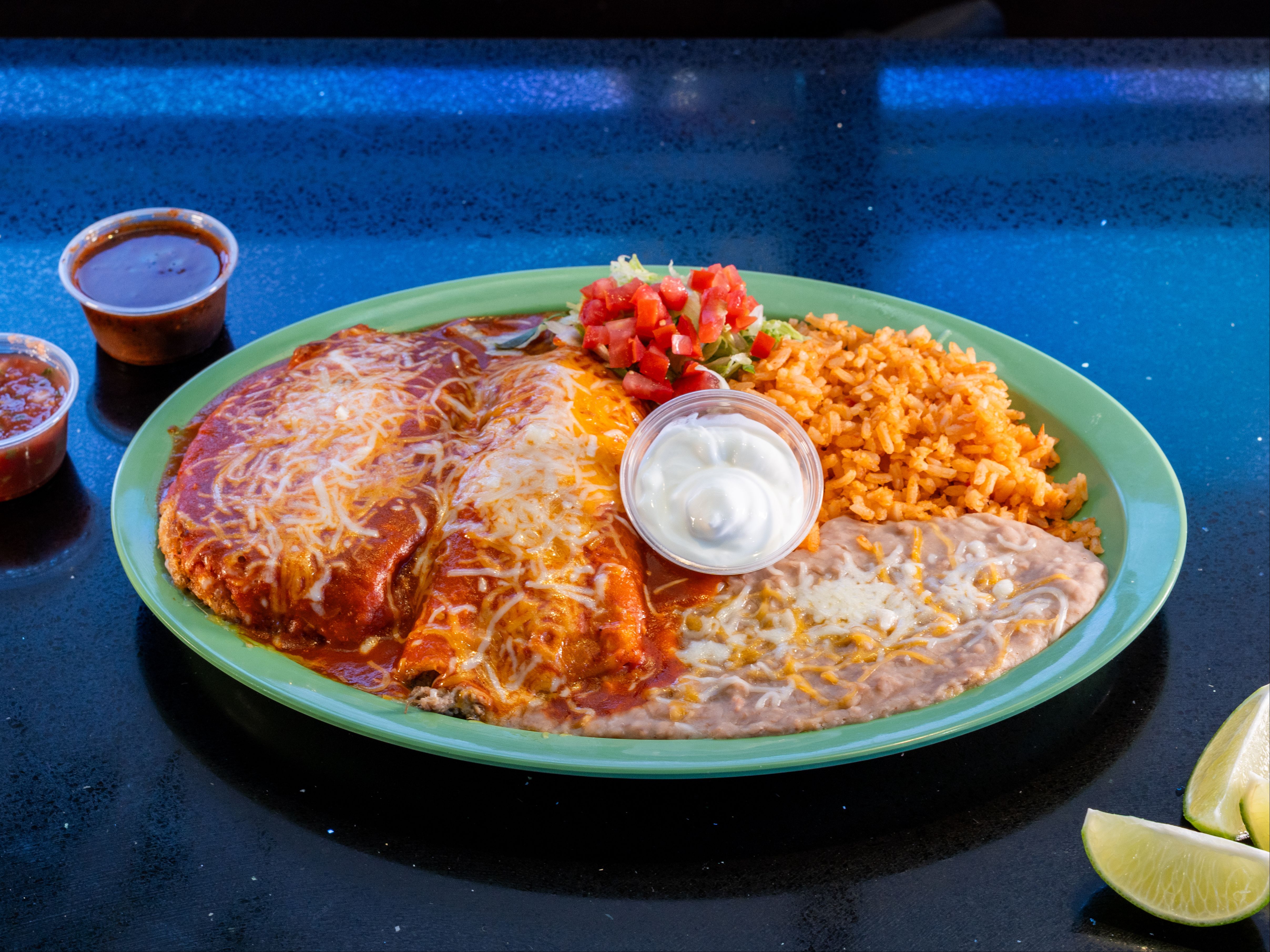 #12 1 Chile Relleno/1 Enchilada Plate