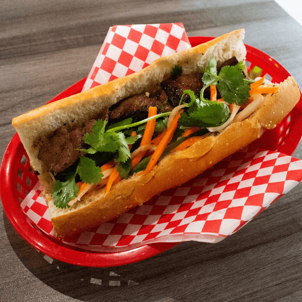 B1. Bánh Mì Thịt Nướng / Chargrilled Pork Sandwich