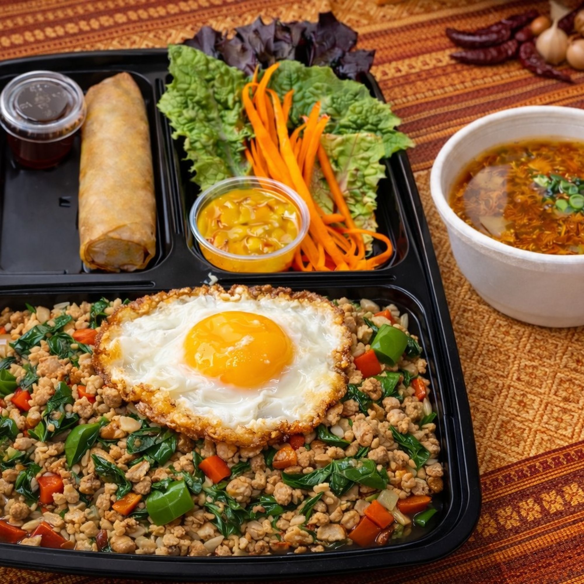 C : PAD KRA PAO GAI (Chicken)