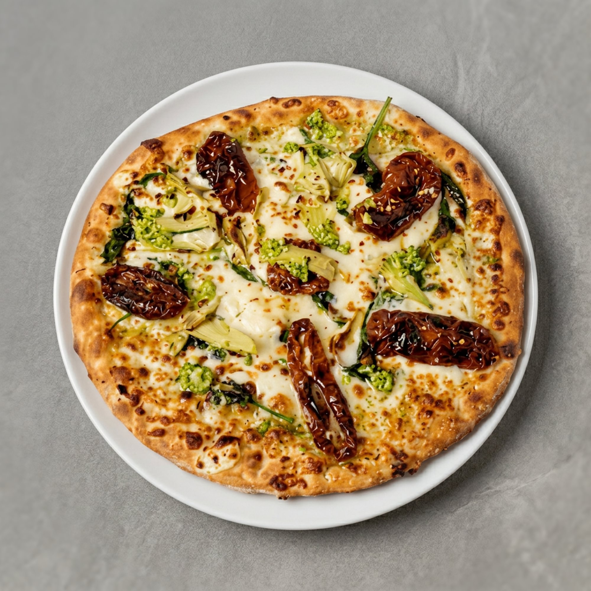 Artichoke Pesto Pizza