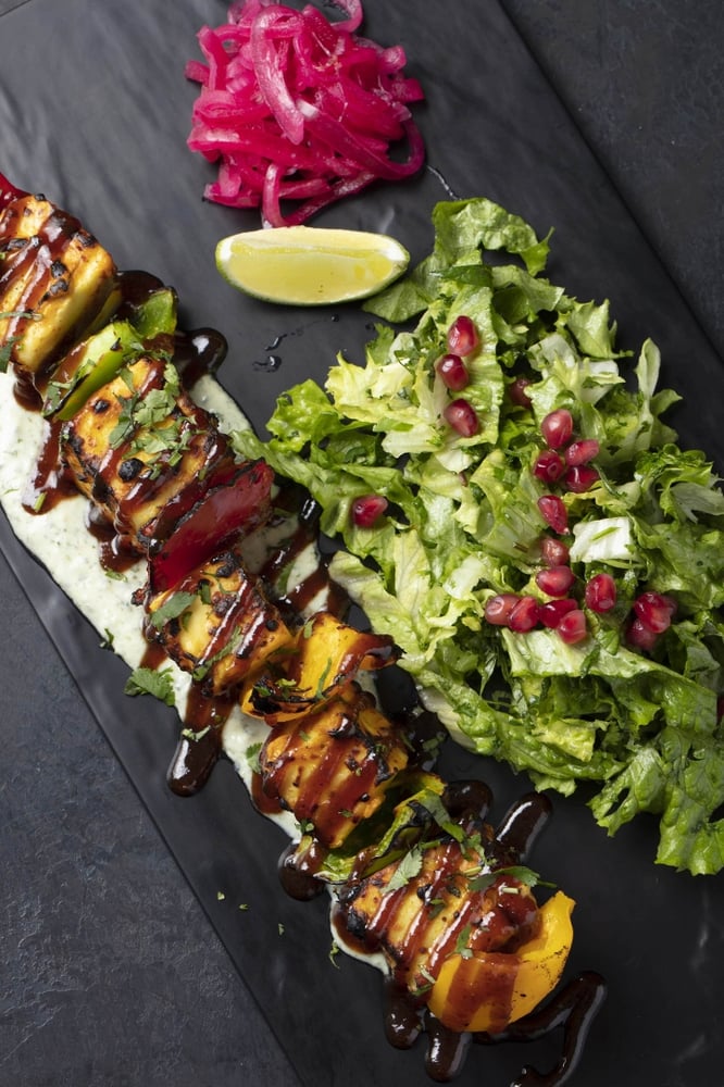 Plate: Paneer Tikka   (N,G)
