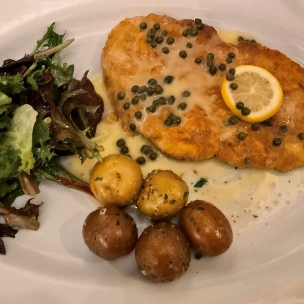 Lemon Parmesan Chicken Paillard