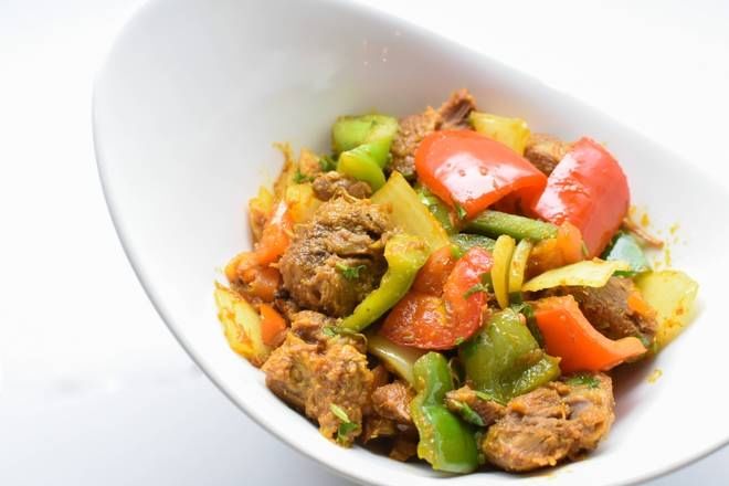 Beef Mushroom Bhuna