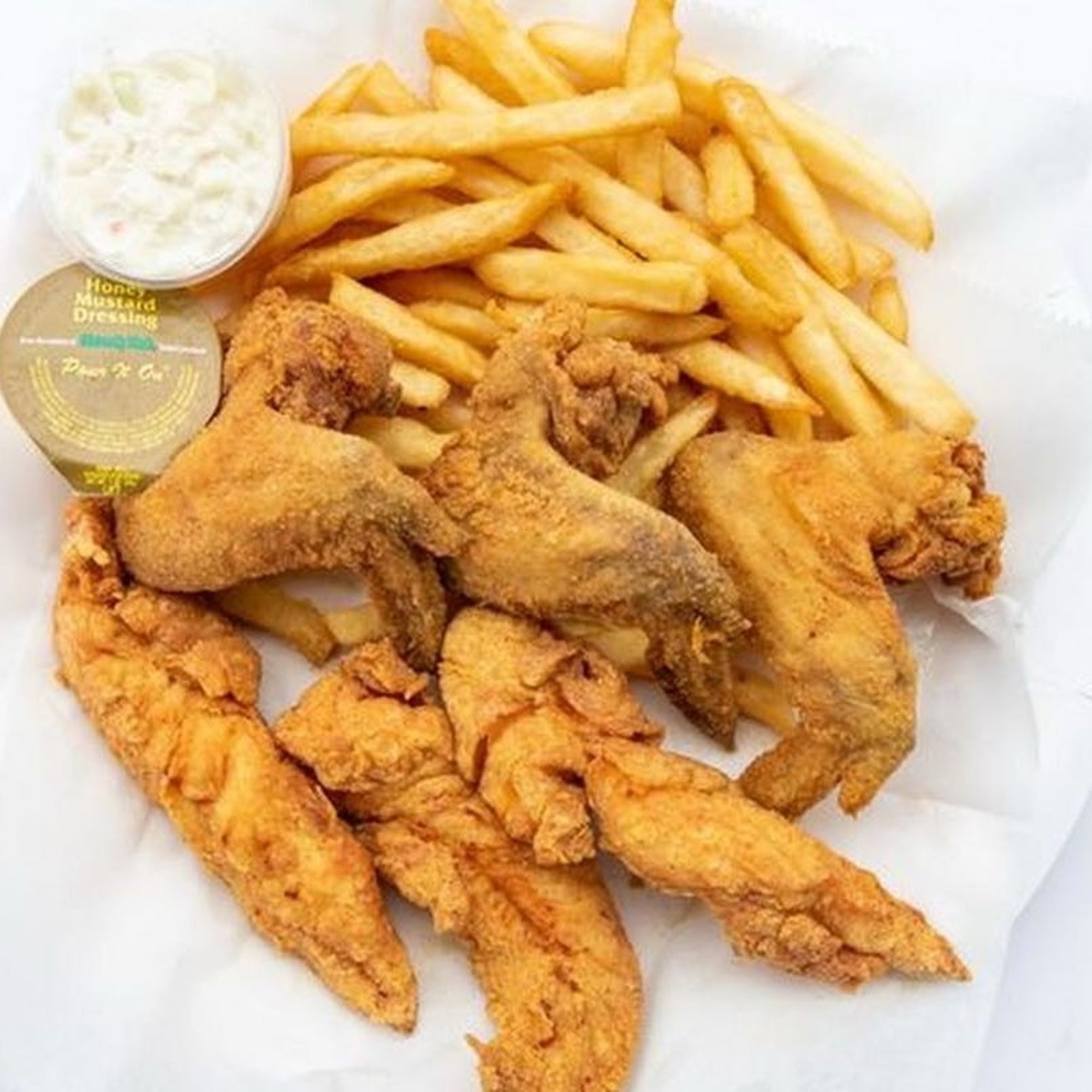 C4 ：Chicken Tender (3 Pcs) & Whole Wing (3 Pcs)
