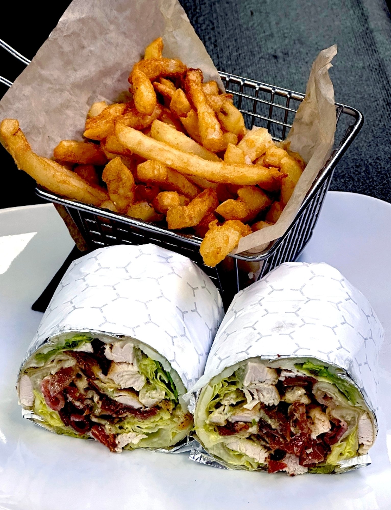 Grilled Santa Fe Chicken Wrap