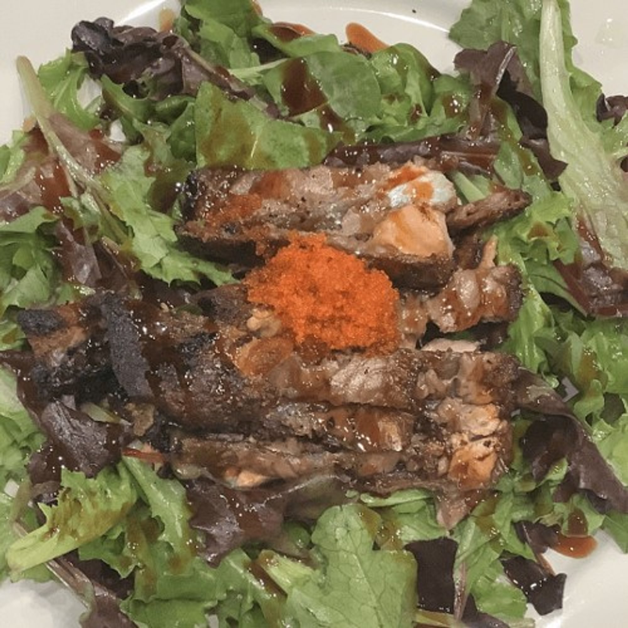 Salmon Skin Salad