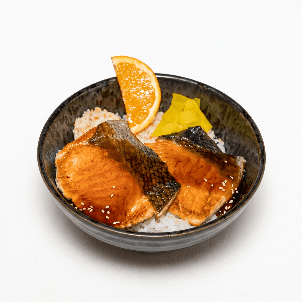 Salmon Teriyaki Bowl