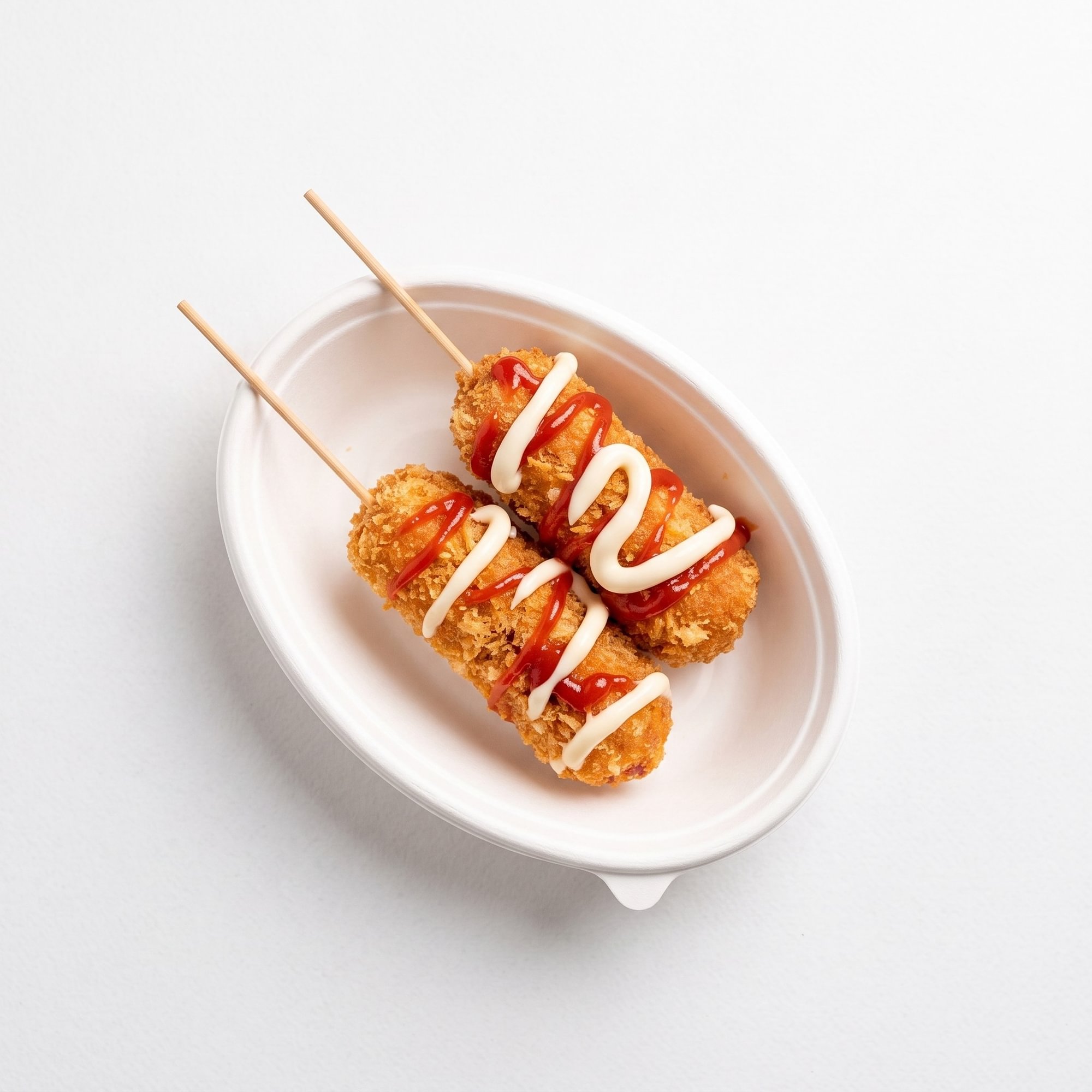 Mozz, Cheddar Corndog