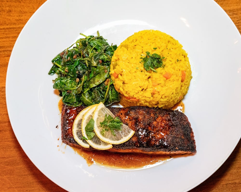 Honey Glazed Salmon