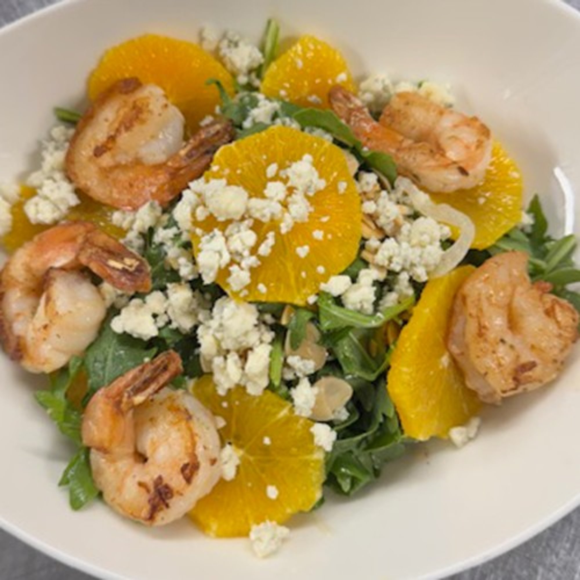 Insalata con Gamberi
