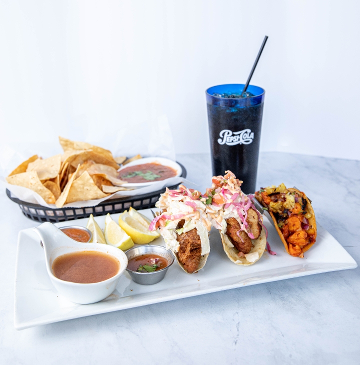 The 3 taco meal