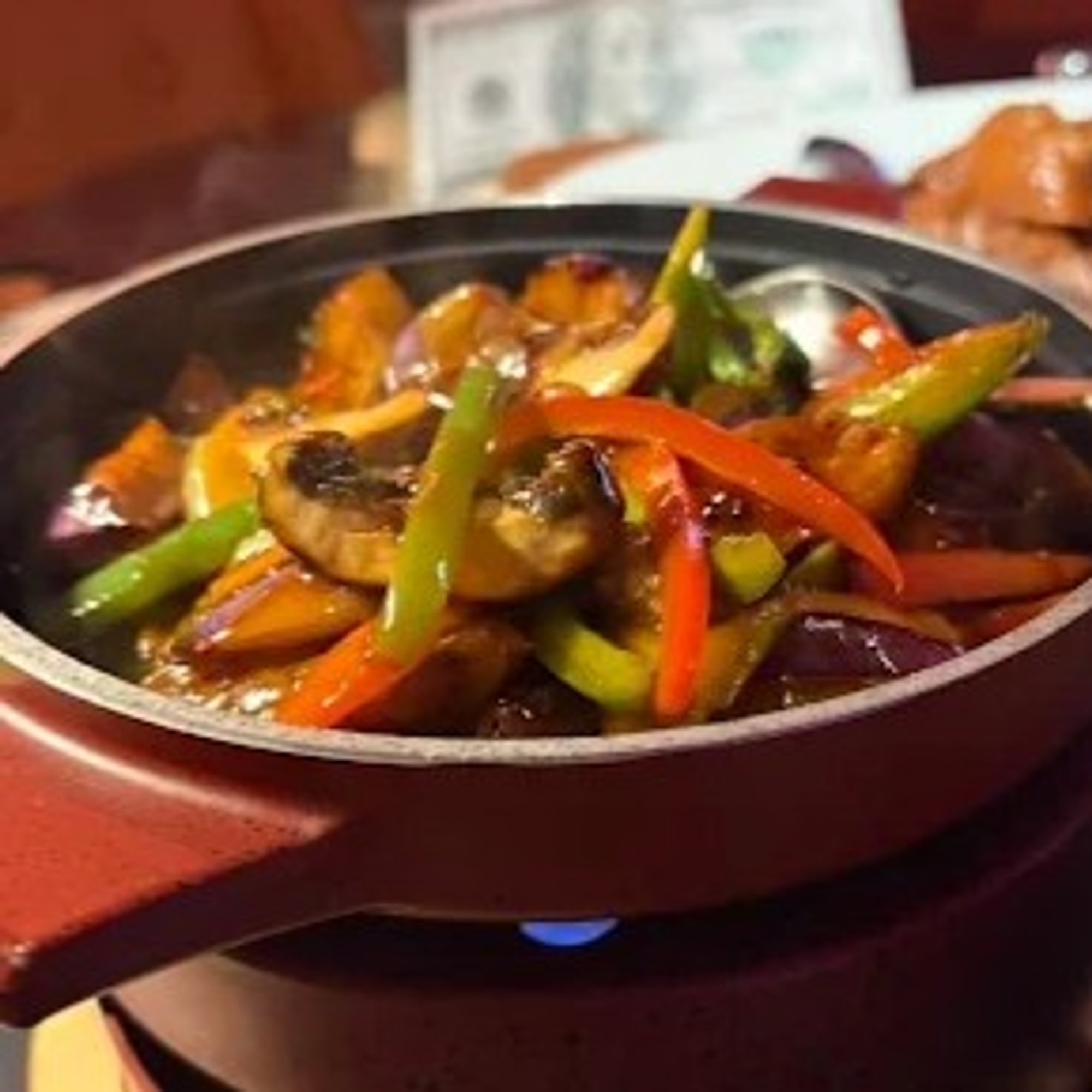 Eggplant with Garlic Sauce