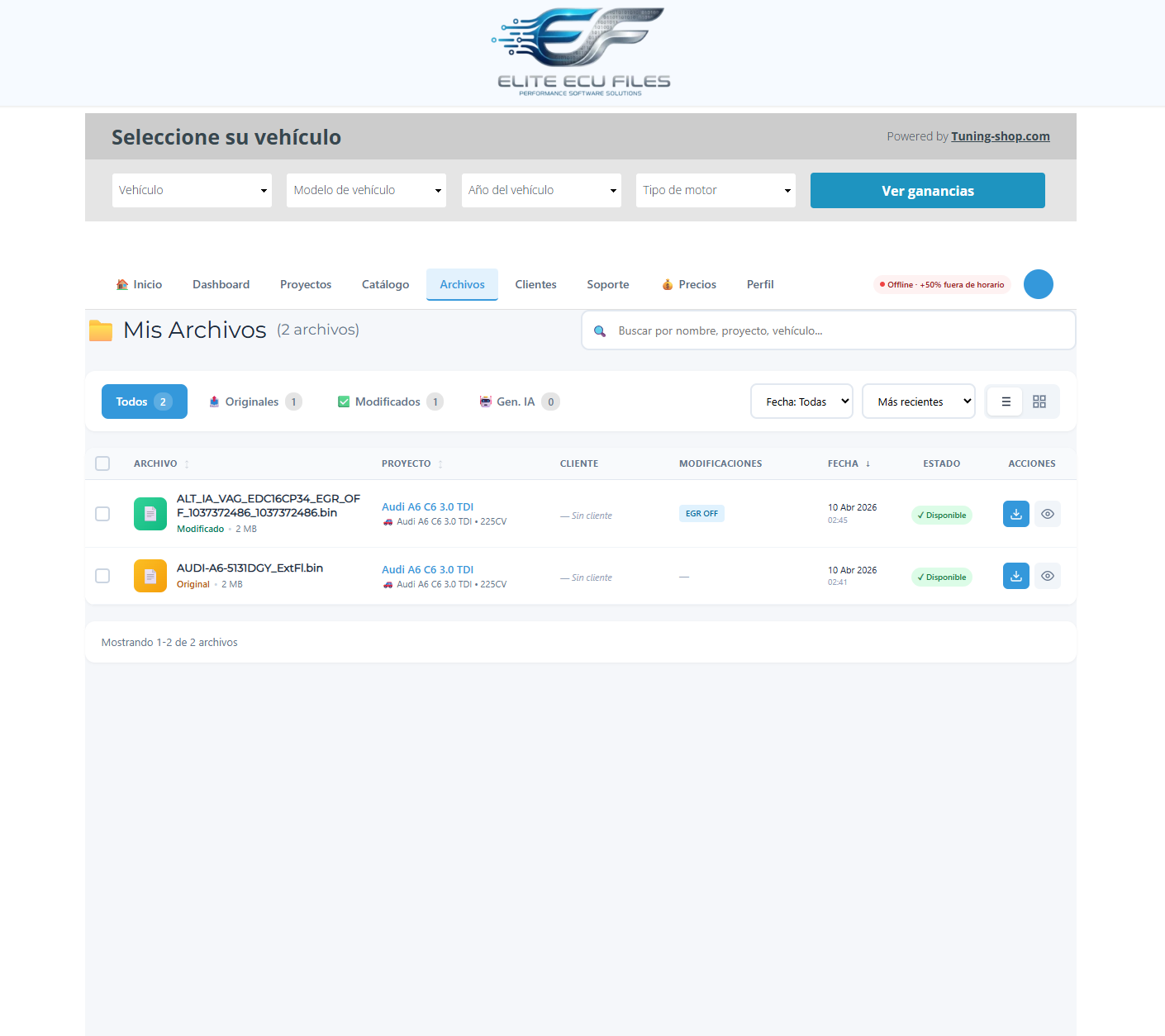 Galería en miniatura