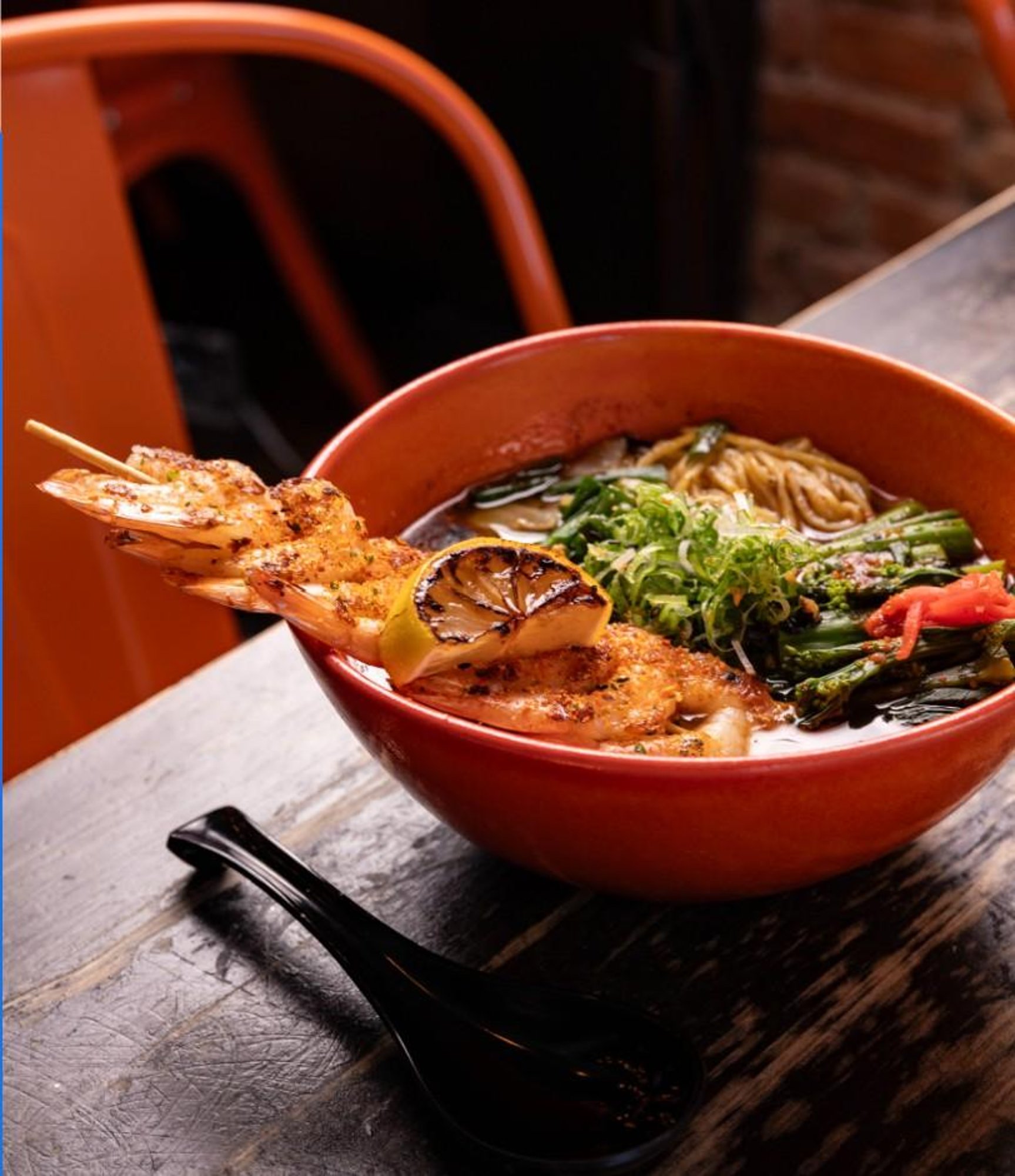 Grilled Shrimp Ramen