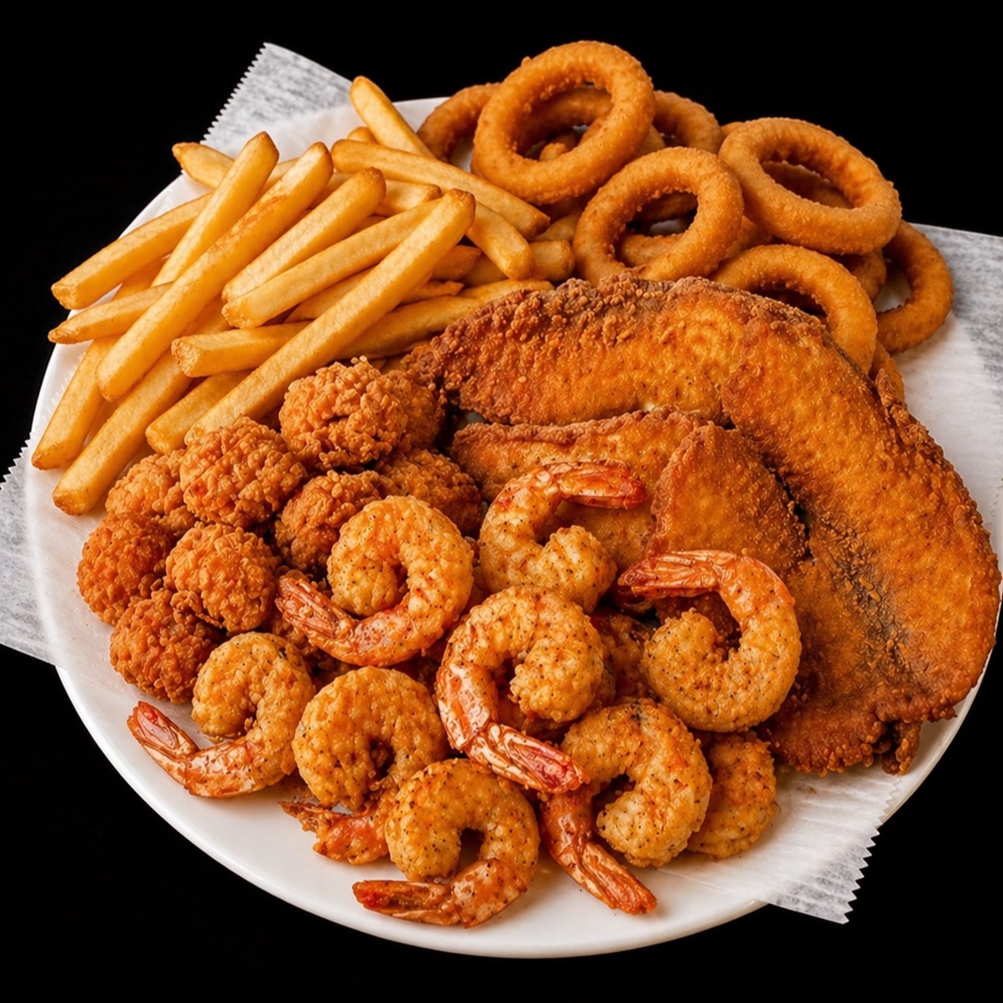 Shrimp & Fish Combo Entree