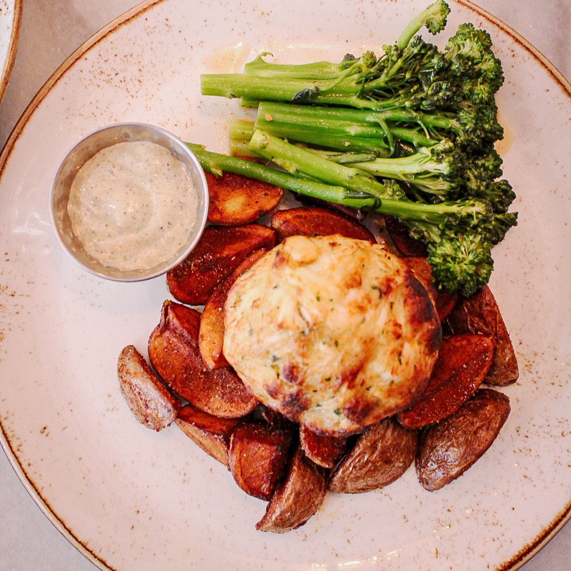 Broiled Crabcake