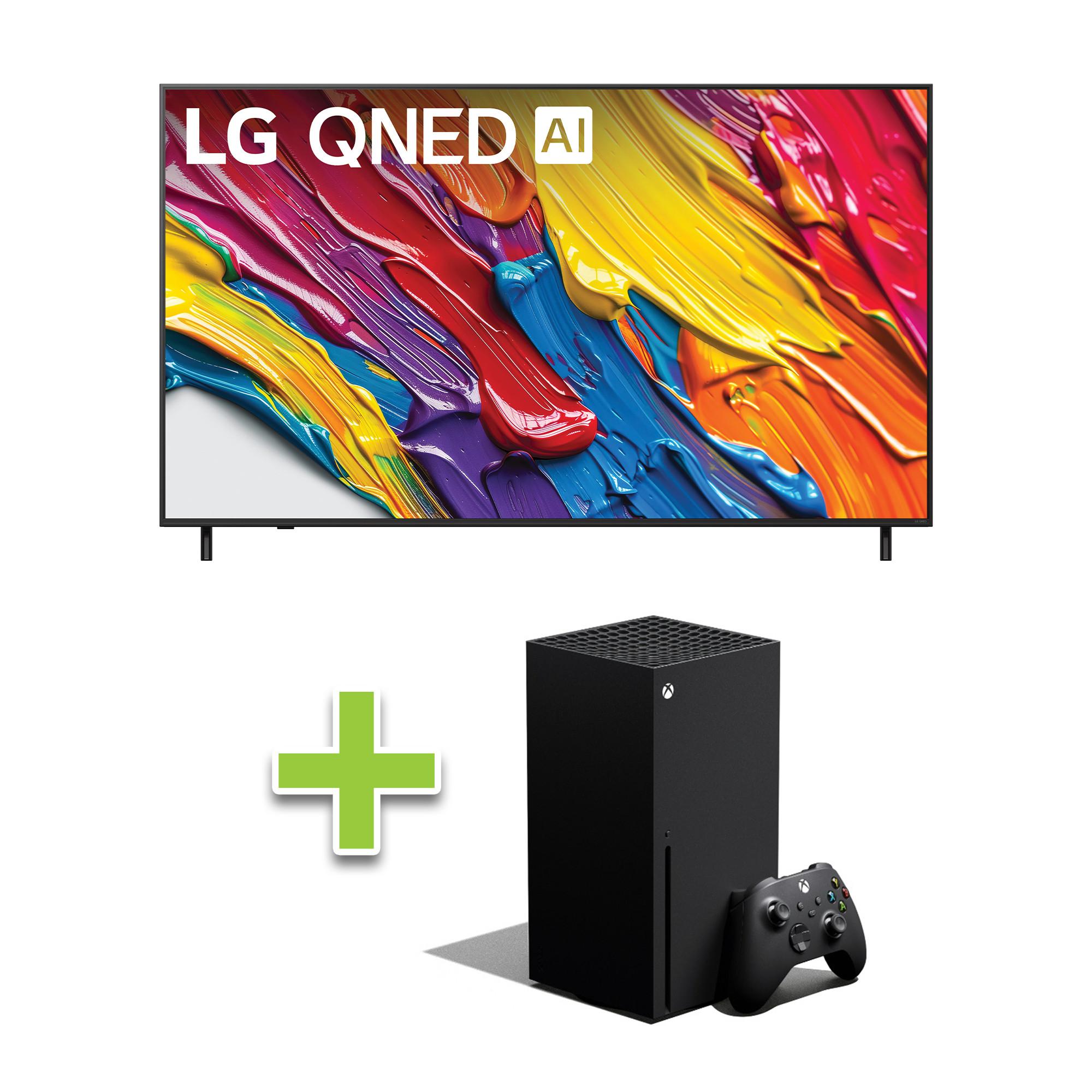LG 65" 4K QNED Smart TV w/ webOS 25 & Xbox Series X 1TB Console - Black