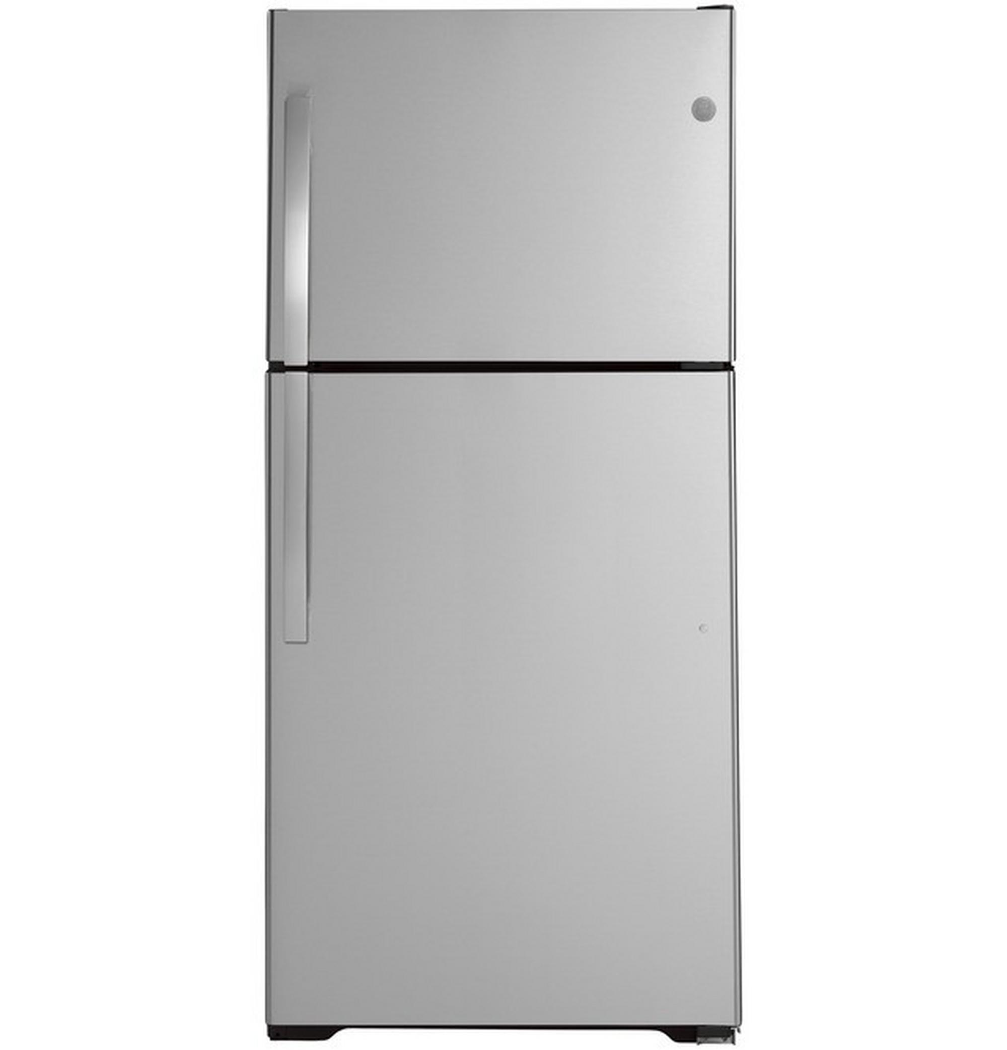 21.9 c.f. Top Freezer Fingerprint Resistant Stainless Steel Refrigerator 