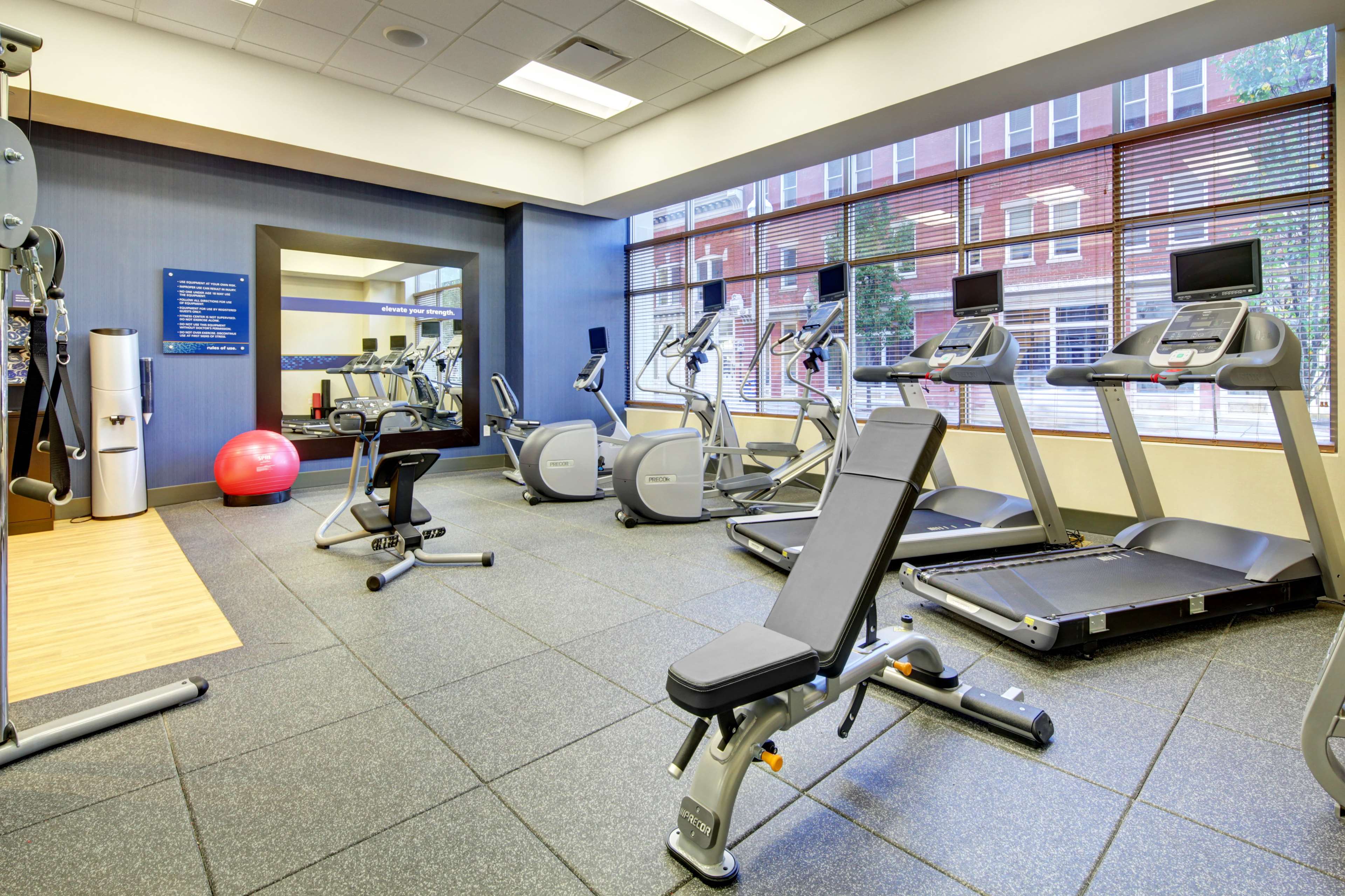 Health club  fitness center  gym