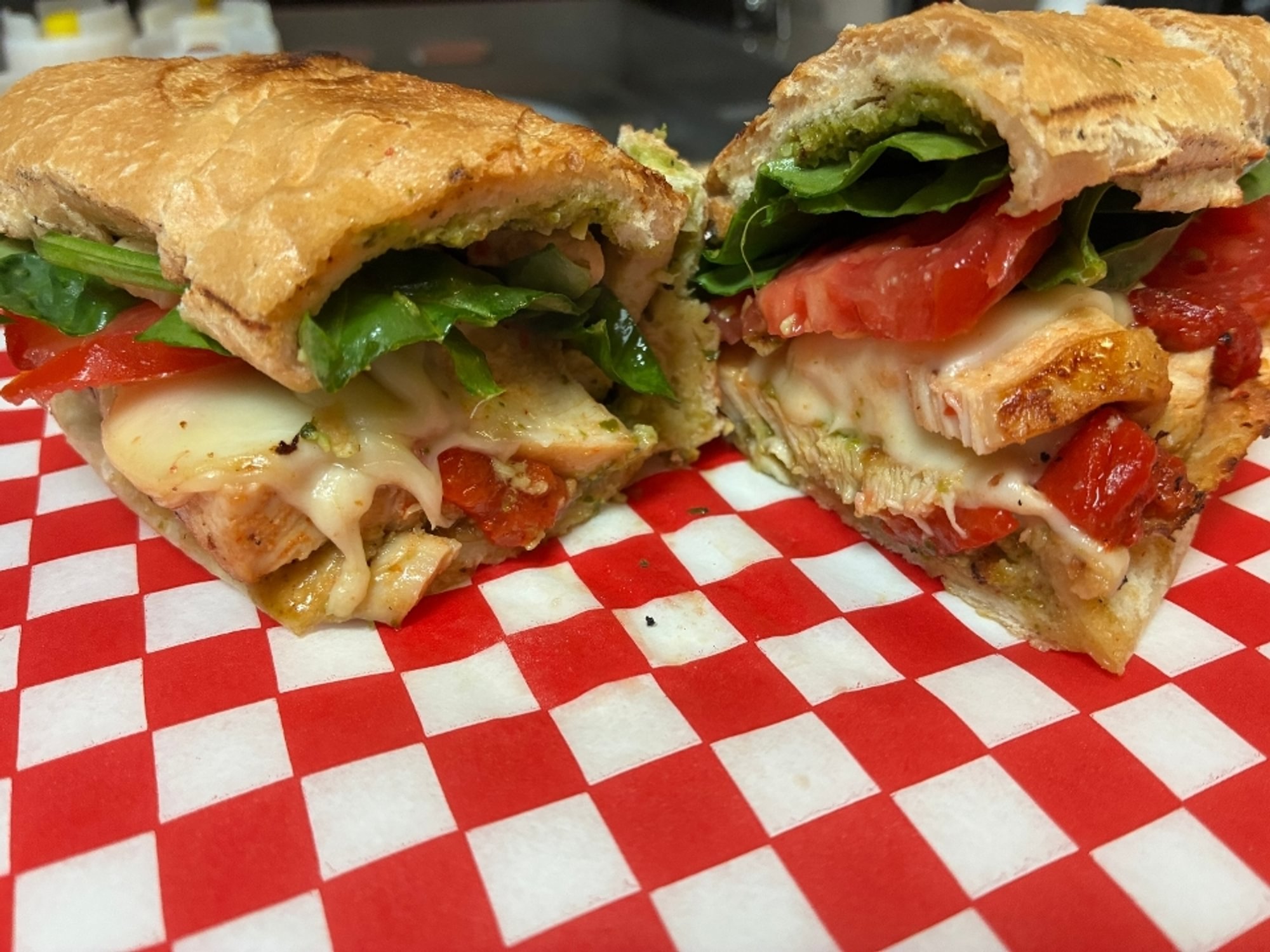 Pesto Chicken Provolone