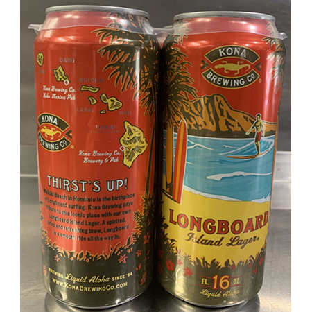 Kona Longboard 4 Pack 16 OZ Cans