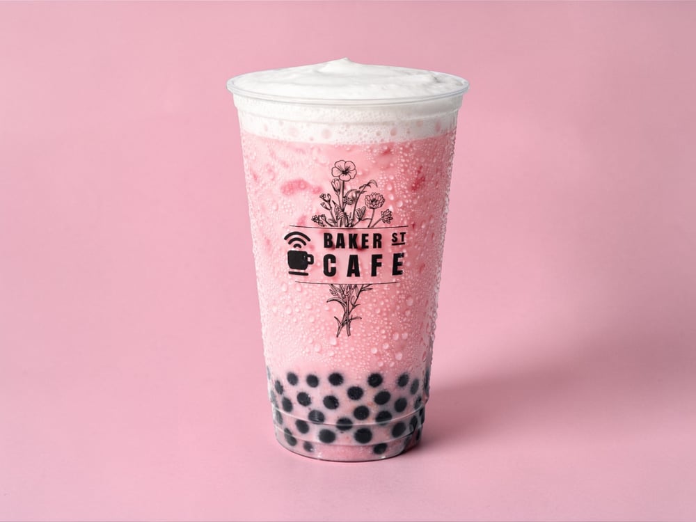Strawberry Milk Boba