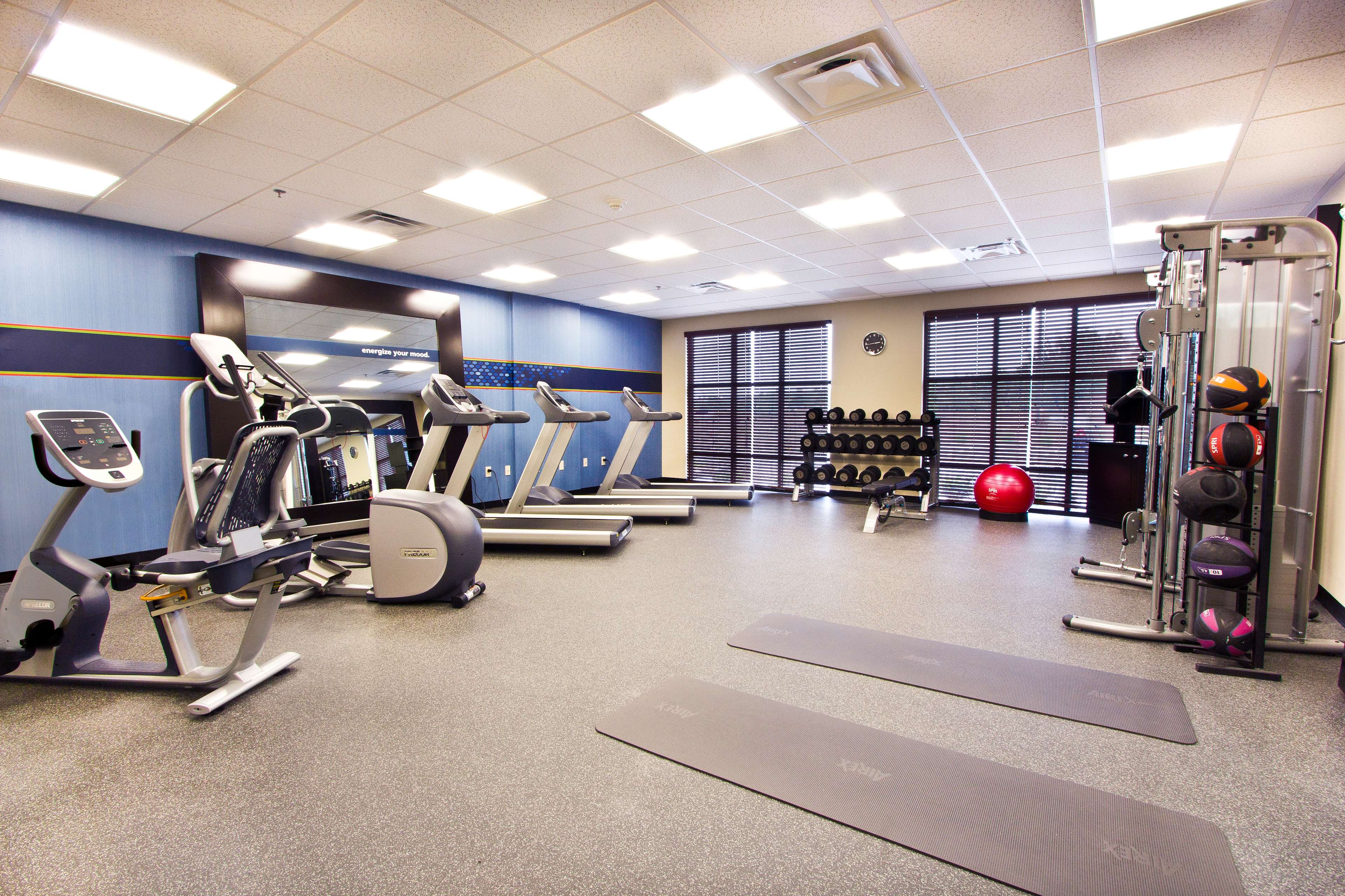 Health club  fitness center  gym