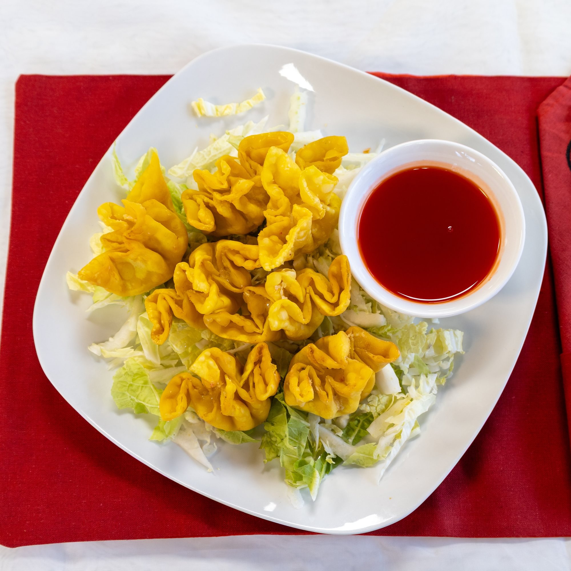 7. Fried Crab Rangoon (8 Pieces)