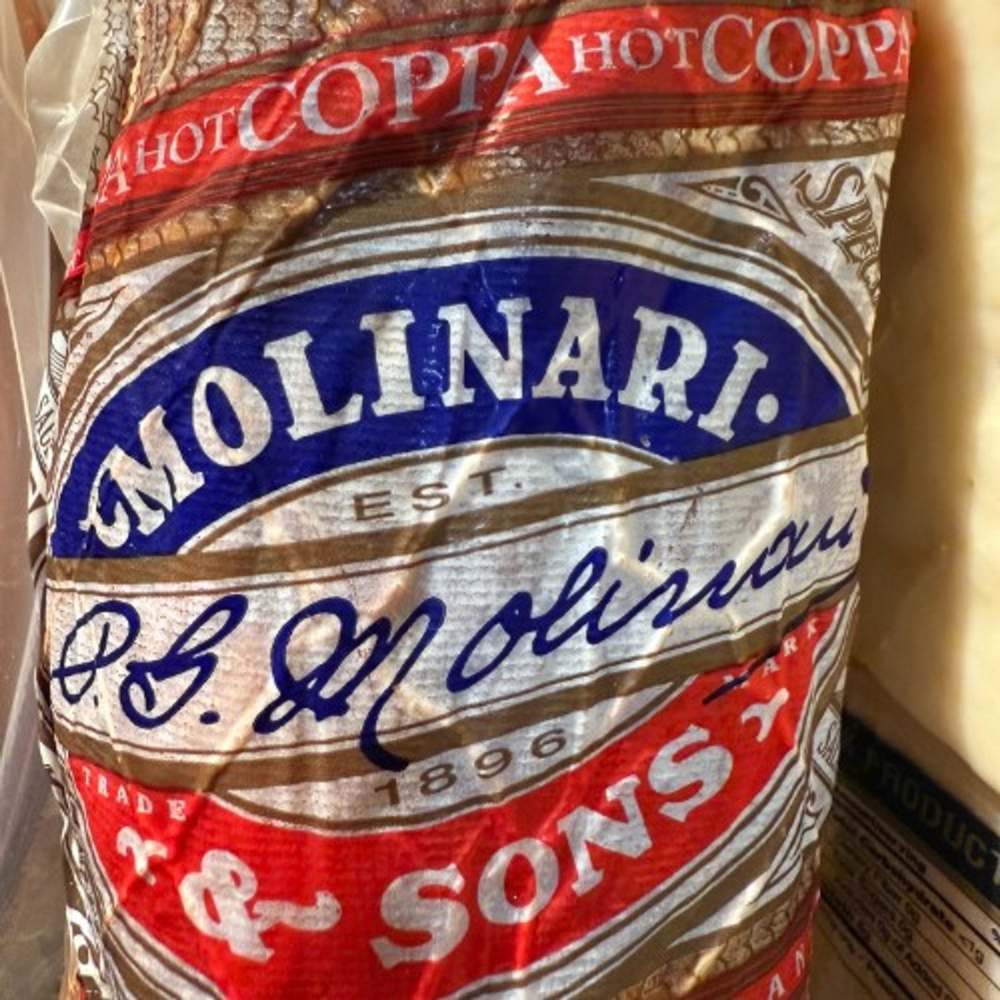 Hot Coppa Sandwich