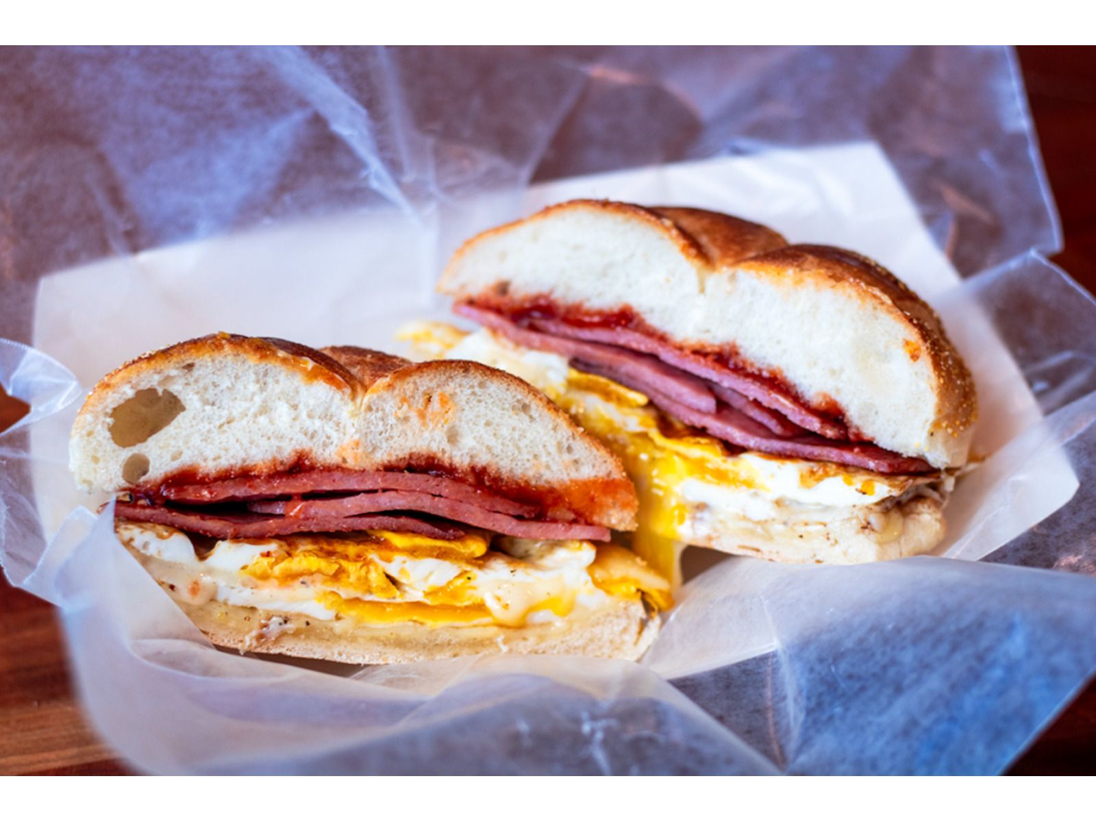 Pork Roll, egg & Cheese Sandwich
