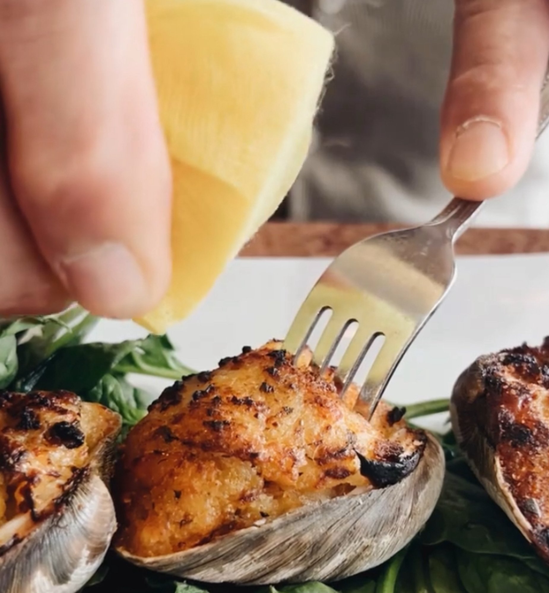 Baked Stuffed Clams