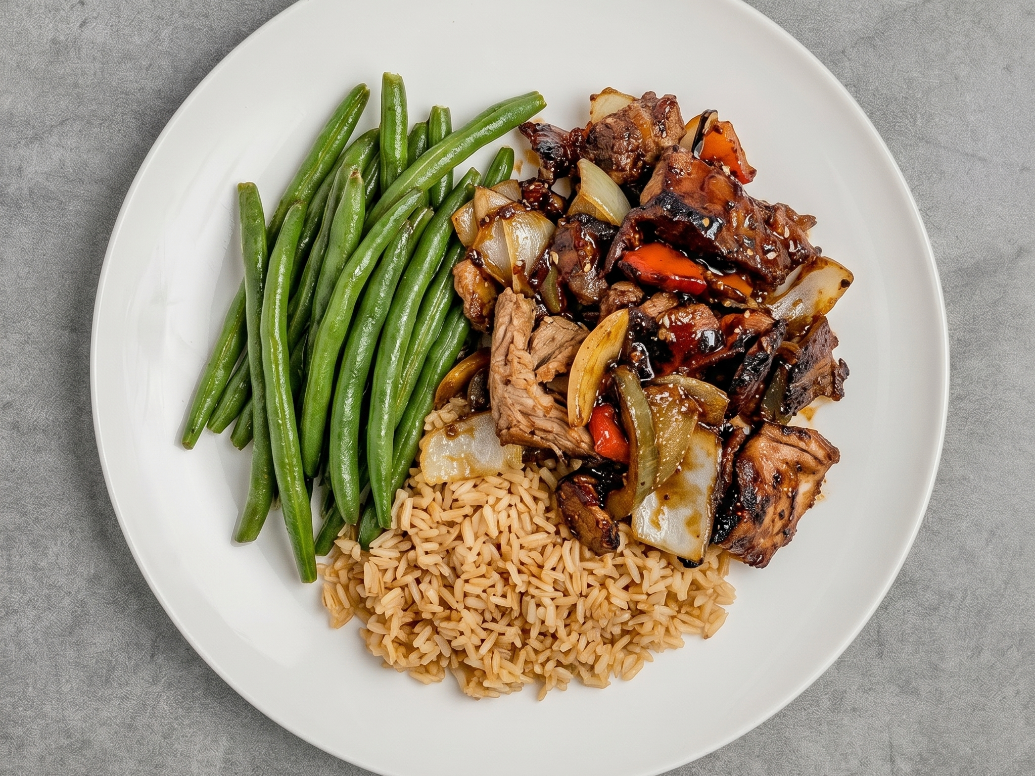 Caribbean Sauteed Green Beans