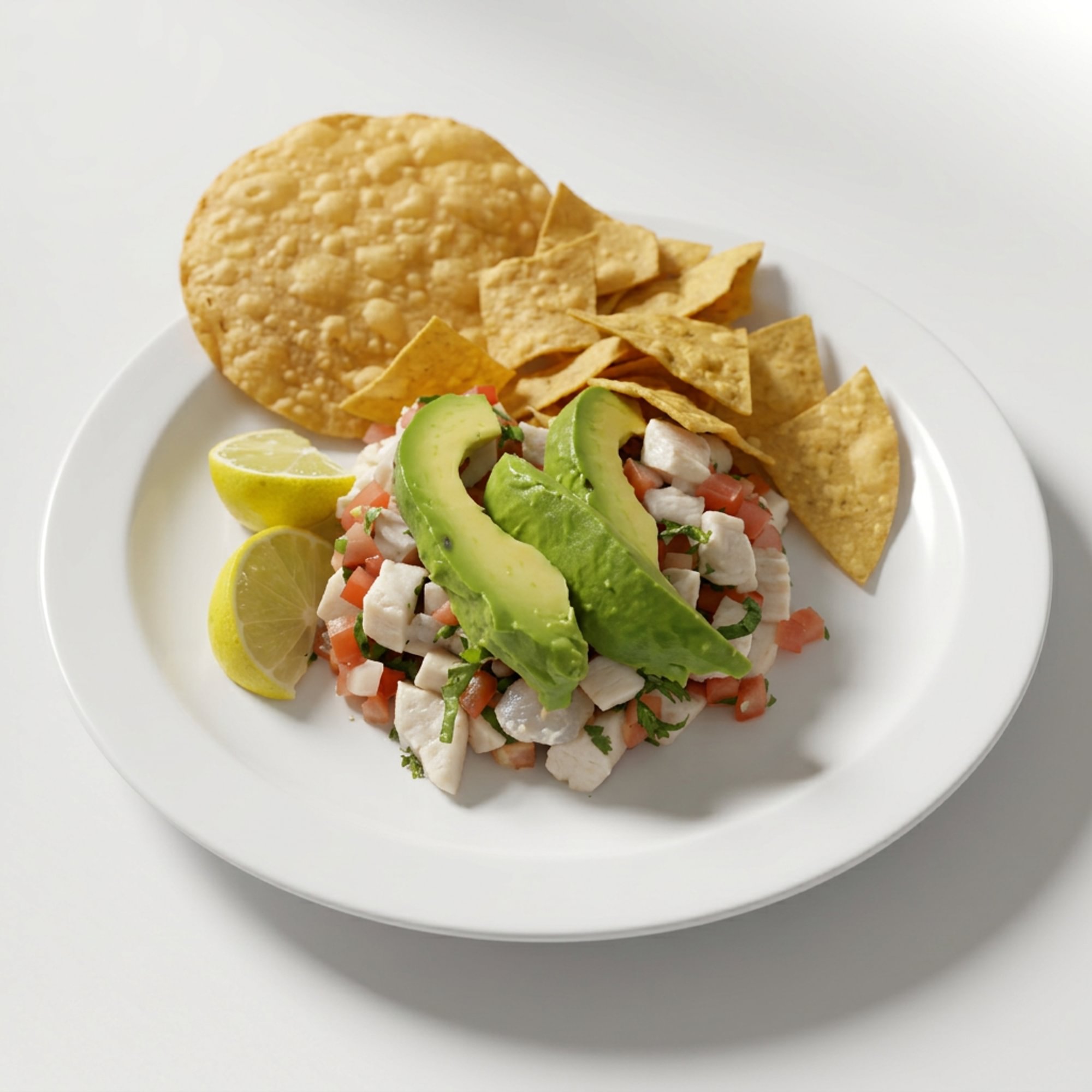 Tostada de Ceviche (Ceviche Tostada)