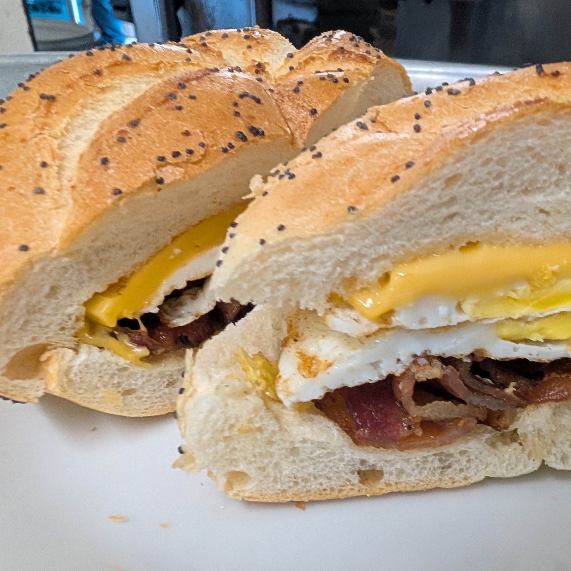 Turkey Bacon & Egg Sandwich