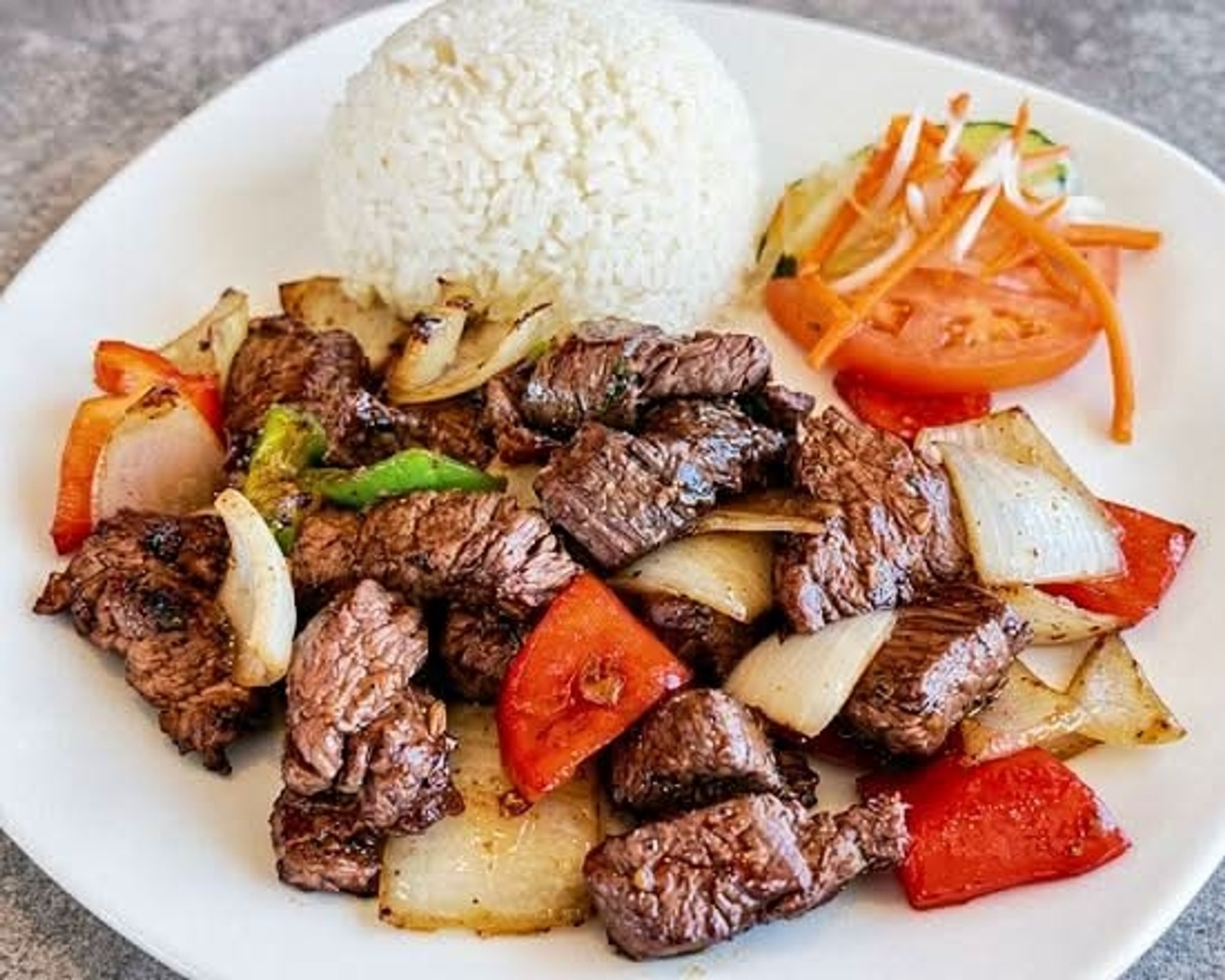 Shaking Beef Tray