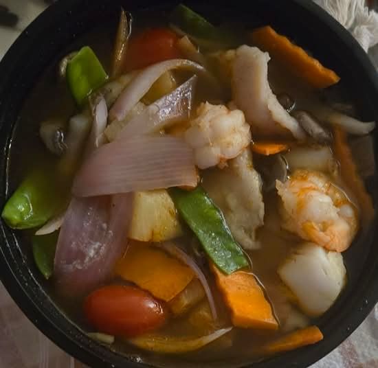 Tom Yum Seafood Thai Noodle