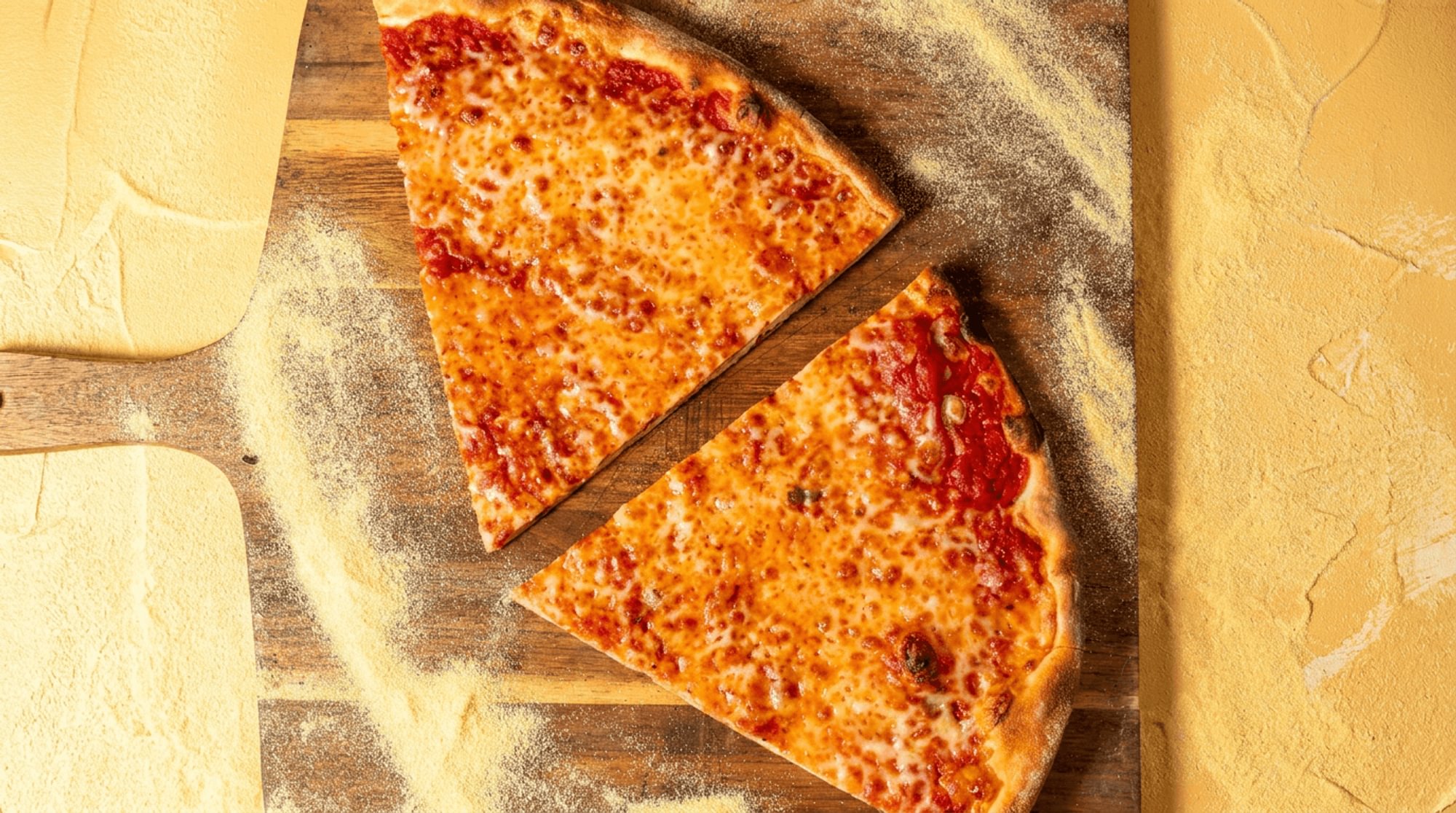 L - 1 Cheese Slice, Salad & Soda