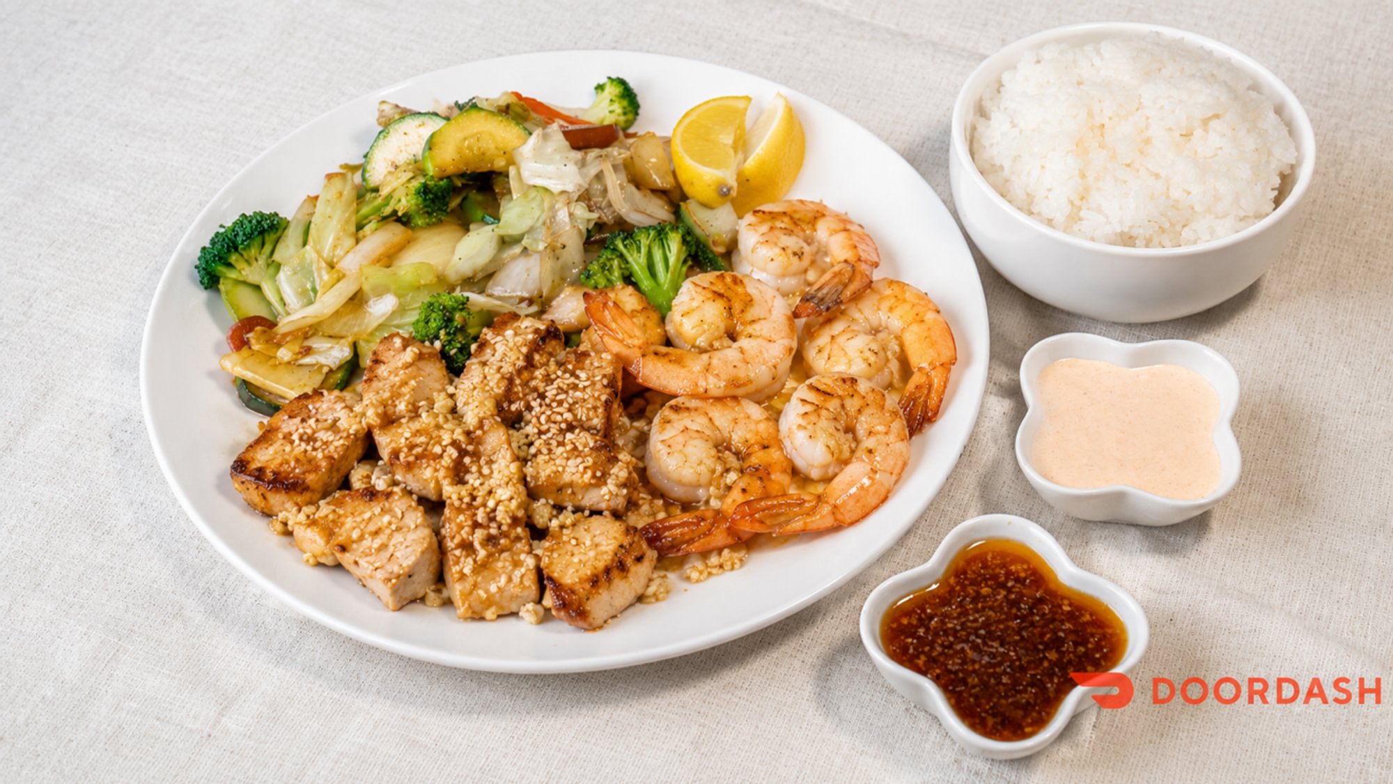 Garlic Butter Chicken & Shrimp (8 Pcs)