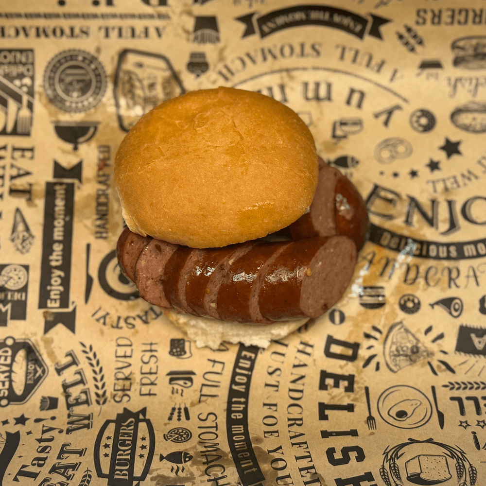 Smoked Hot Links Sandwich