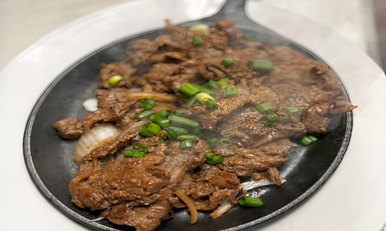 Sizzling Korean Bulgogi