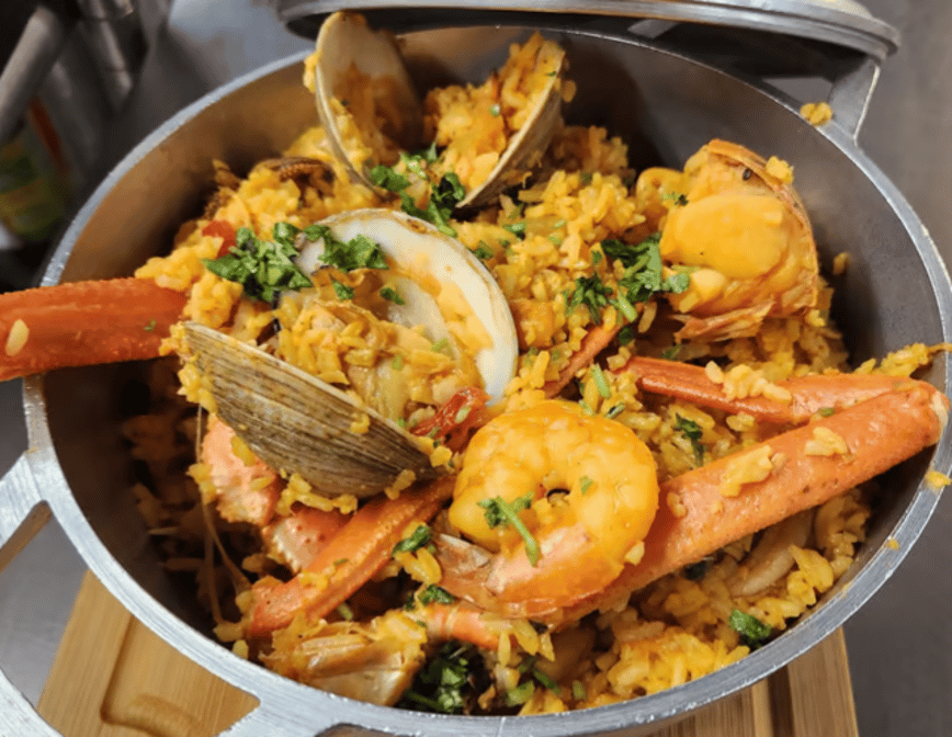 Paella De Mariscos / Seafood Paella