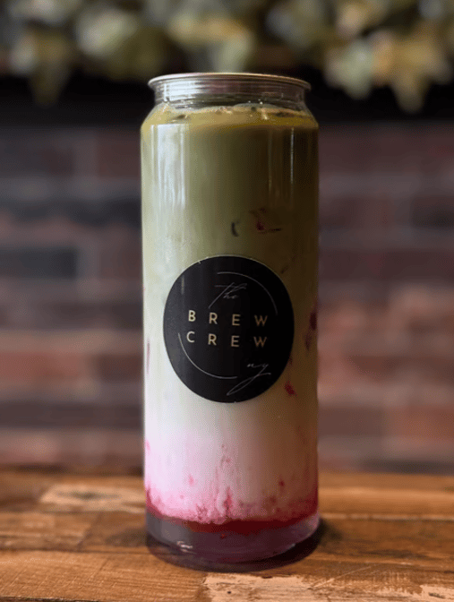 Strawberry Iced Matcha