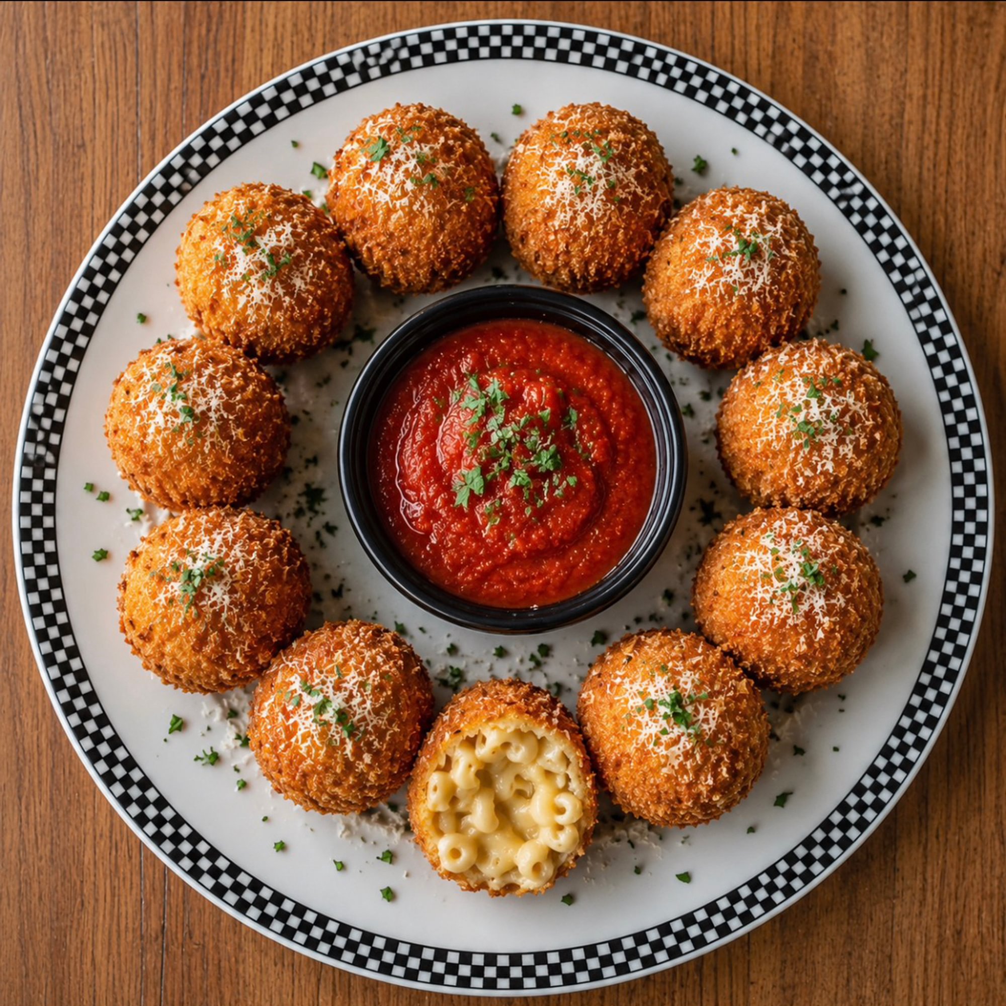 Fried Macaroni Cheese Balls