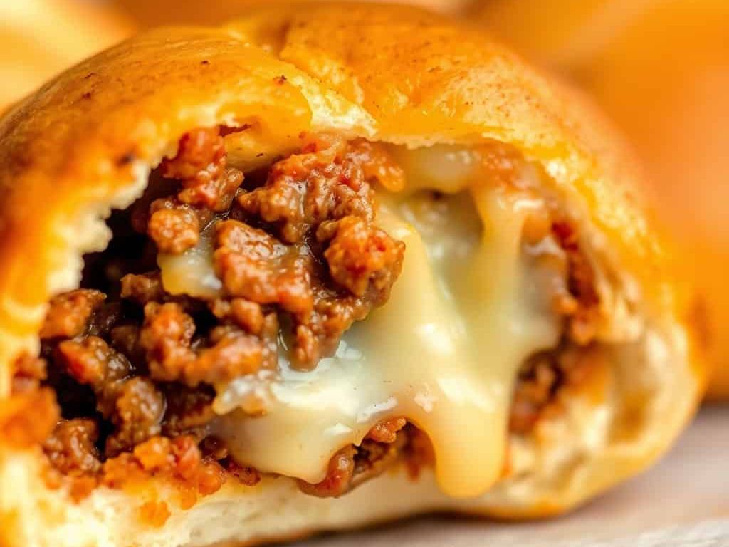 Parmesan Cheeseburger Bombs