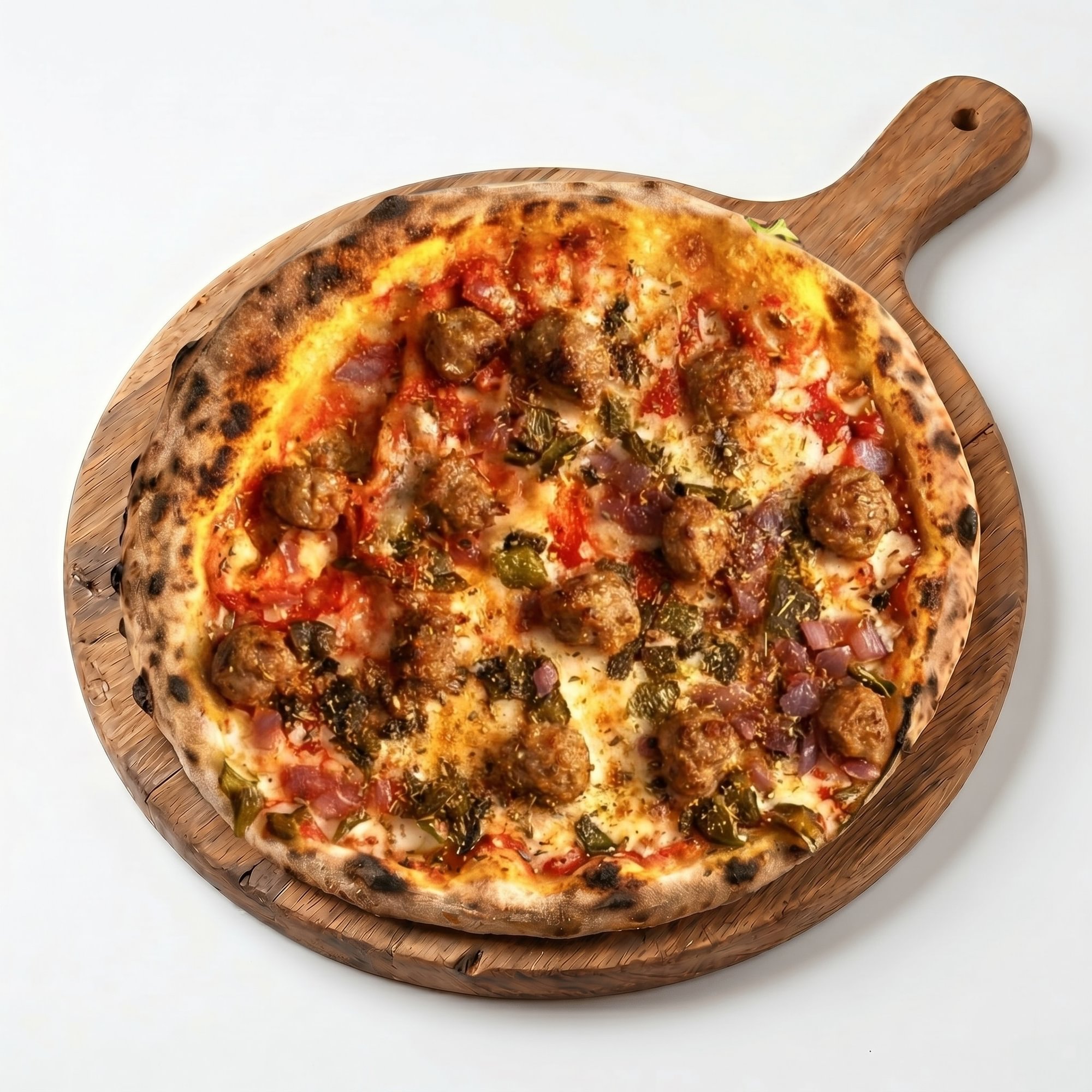 Sausage & Peppers Pizza