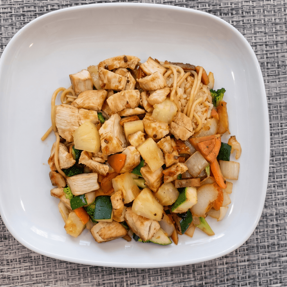 Hibachi Teriyaki Pineapple Chicken